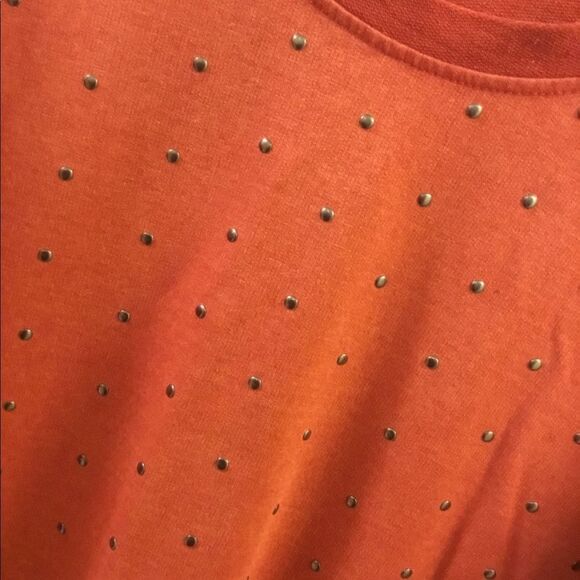 PINK Rose Large rust colored sweatshirt - Picture 13 of 16